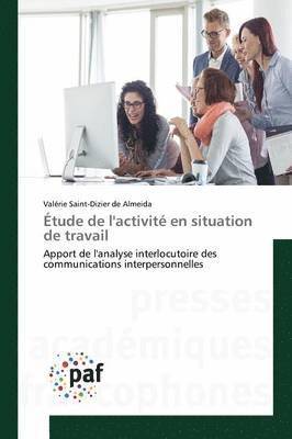 bokomslag tude de l'Activit En Situation de Travail