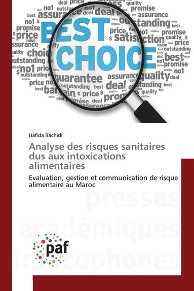 bokomslag Analyse Des Risques Sanitaires Dus Aux Intoxications Alimentaires