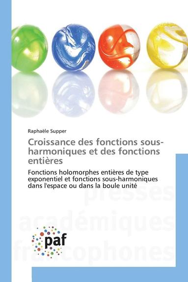 bokomslag Croissance Des Fonctions Sous-Harmoniques Et Des Fonctions Entières