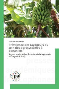 bokomslag Prévalence Des Ravageurs Au Sein Des Agrosystèmes À Bananiers