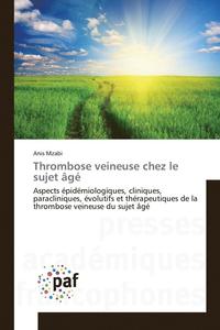 bokomslag Thrombose Veineuse Chez Le Sujet Âgé