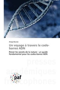 bokomslag voyage à travers le code-barres ADN