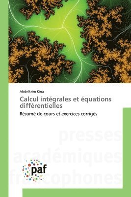 Calcul intgrales et quations diffrentielles 1