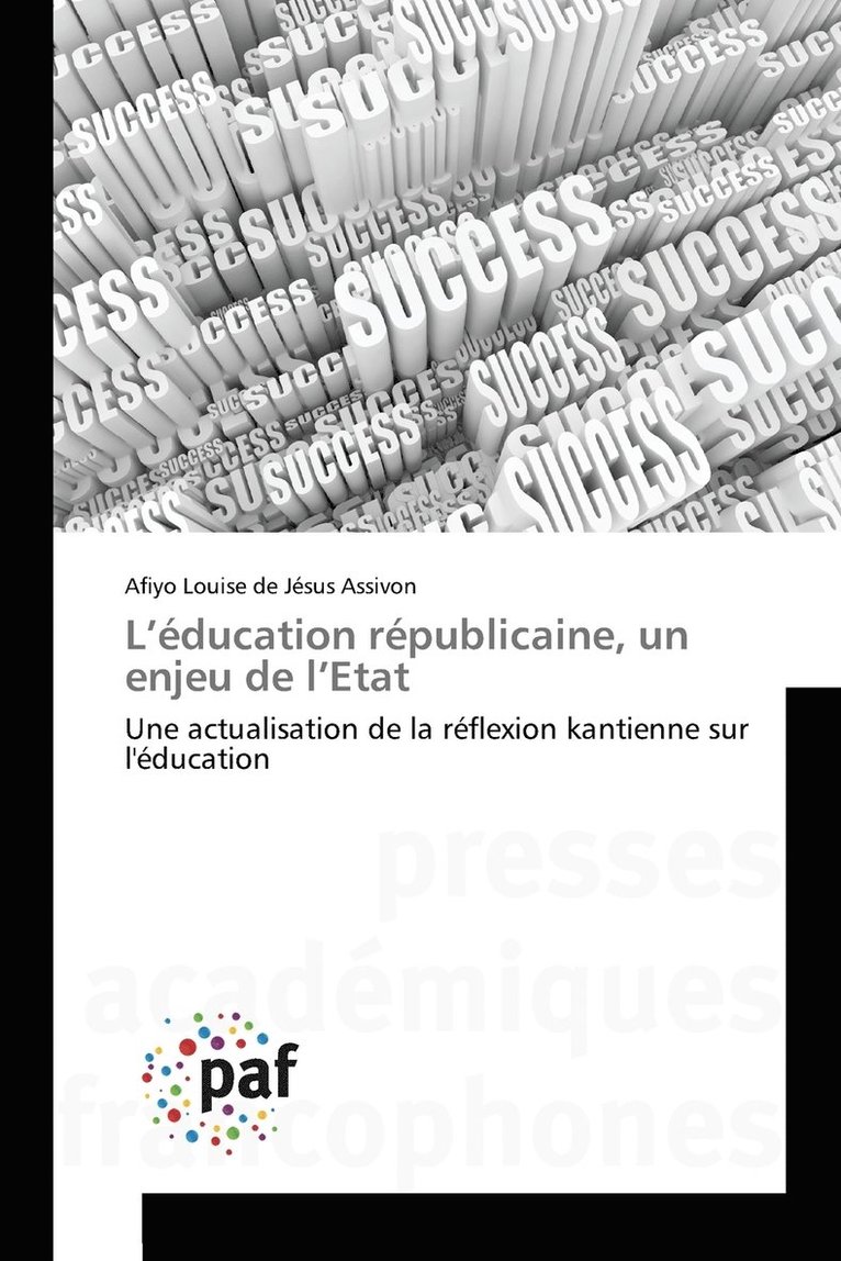 L'ducation rpublicaine, un enjeu de l'Etat 1