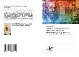 bokomslag Analyse de l'efficacité de la politique monétaire