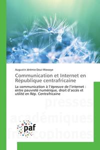 bokomslag Communication Et Internet En Rpublique Centrafricaine