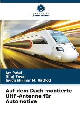 bokomslag Auf dem Dach montierte UHF-Antenne für Automotive