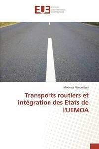 bokomslag Transports Routiers Et Intgration Des Etats de l'Uemoa