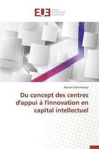 bokomslag Du Concept Des Centres d'Appui  l'Innovation En Capital Intellectuel