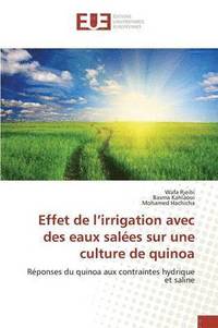 bokomslag Effet de L Irrigation Avec Des Eaux Salees Sur Une Culture de Quinoa