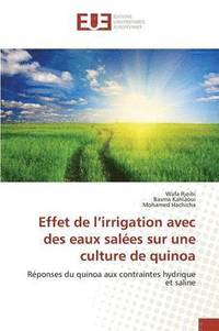 bokomslag Effet de L Irrigation Avec Des Eaux Salées Sur Une Culture de Quinoa