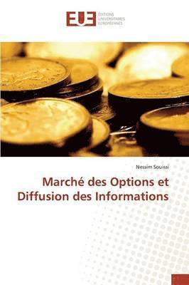 bokomslag Marché Des Options Et Diffusion Des Informations