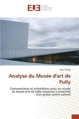bokomslag Analyse du Muse d'art de Pully