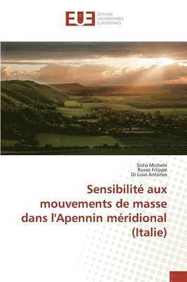 bokomslag Sensibilité Aux Mouvements de Masse Dans l'Apennin Méridional (Italie)