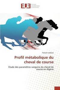 bokomslag Profil Metabolique Du Cheval de Course