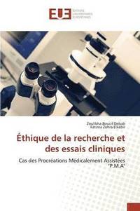 bokomslag Ethique de la Recherche Et Des Essais Cliniques