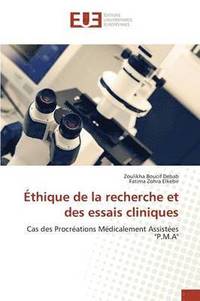 bokomslag thique de la Recherche Et Des Essais Cliniques