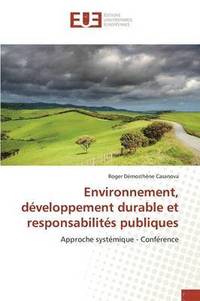 bokomslag Environnement, Developpement Durable Et Responsabilites Publiques
