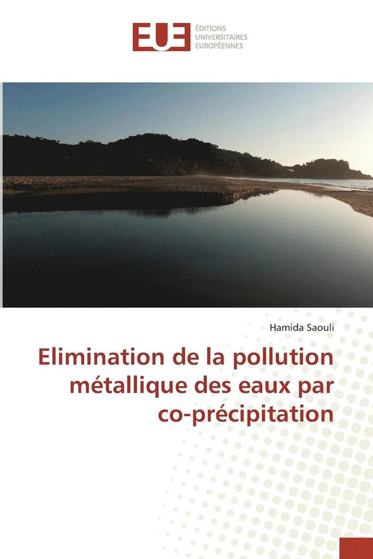 Elimination de la Pollution Metallique Des Eaux Par Co-Precipitation 1