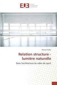 bokomslag Relation Structure - Lumiere Naturelle