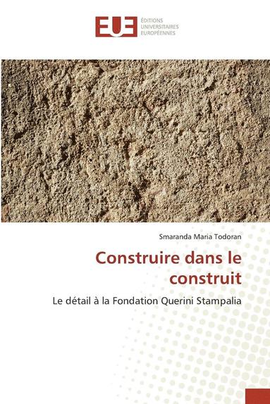 bokomslag Construire Dans Le Construit