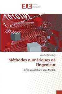 bokomslag Méthodes Numériques de Lingénieur