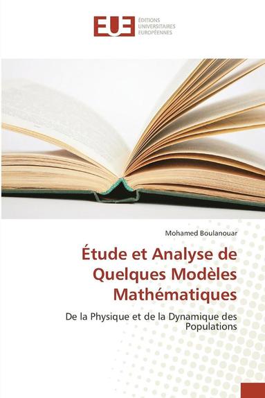 bokomslag tude Et Analyse de Quelques Modles Mathmatiques