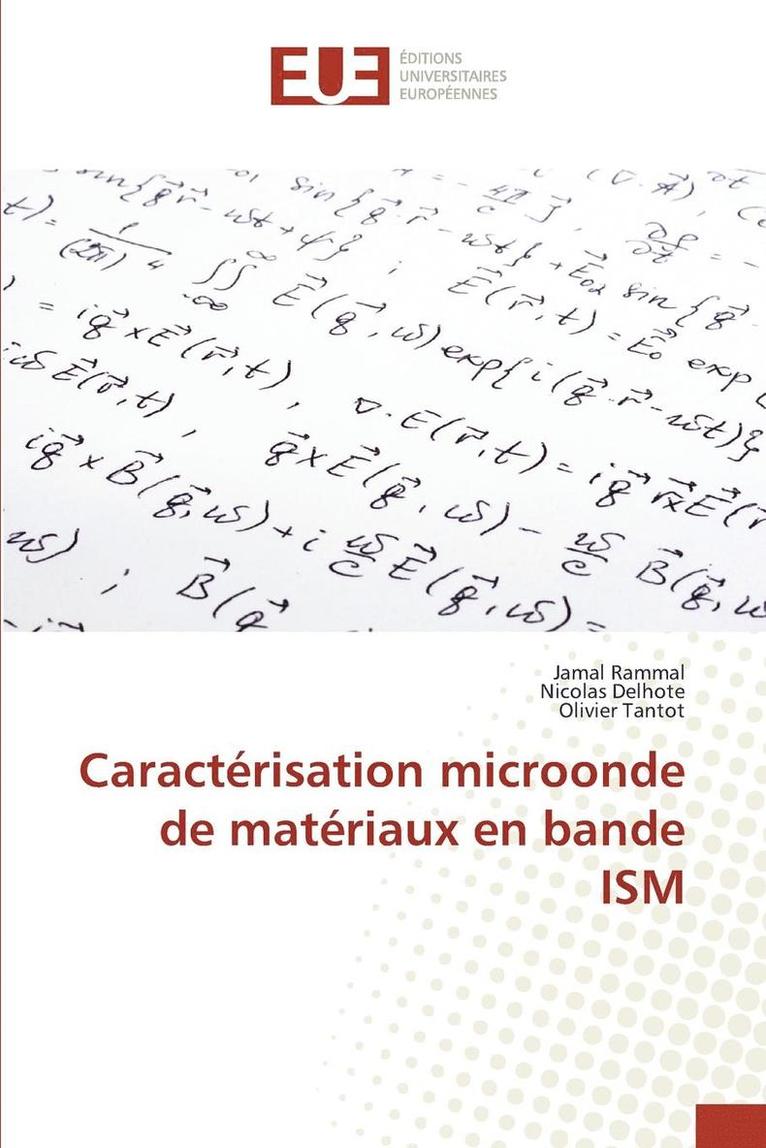 Caractrisation Microonde de Matriaux En Bande Ism 1