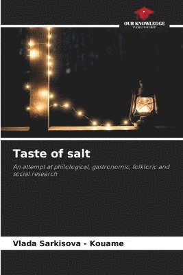 bokomslag Taste of salt