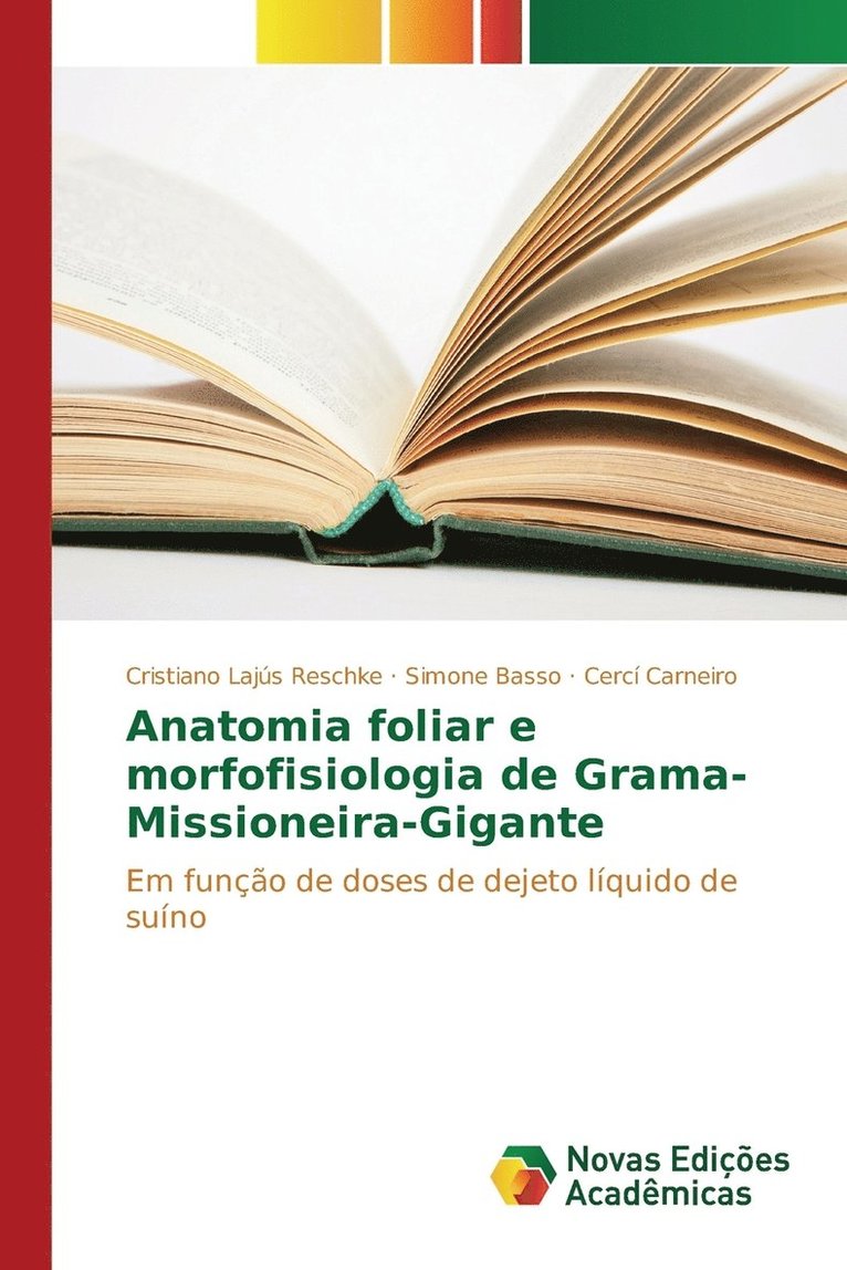 Anatomia foliar e morfofisiologia de Grama-Missioneira-Gigante 1