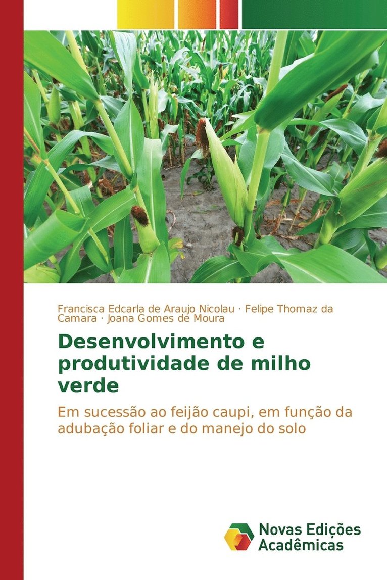 Desenvolvimento e produtividade de milho verde 1