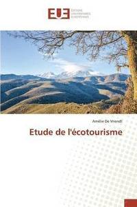 bokomslag Etude de l'Ecotourisme
