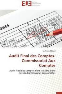bokomslag Audit Final Des Comptes-Commissariat Aux Comptes