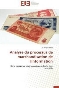 bokomslag Analyse Du Processus de Marchandisation de l'Information