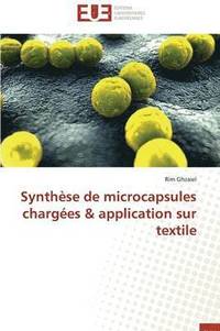 bokomslag Synth se de Microcapsules Charg es Application Sur Textile