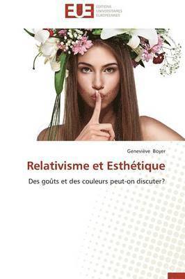 bokomslag Relativisme Et Esth?tique