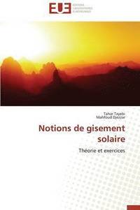 bokomslag Notions de Gisement Solaire