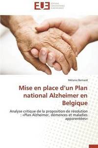 bokomslag Mise En Place d'Un Plan National Alzheimer En Belgique