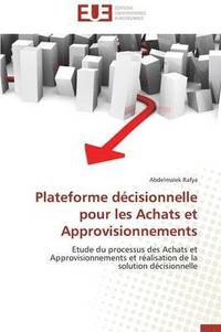 bokomslag Plateforme D?cisionnelle Pour Les Achats Et Approvisionnements