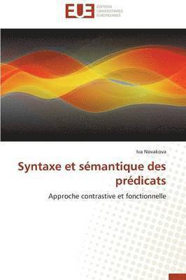 bokomslag Syntaxe Et Sémantique Des Prédicats