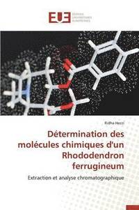 bokomslag D?termination Des Mol?cules Chimiques d'Un Rhododendron Ferrugineum