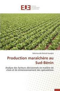 bokomslag Production Maraichere Au Sud-Benin