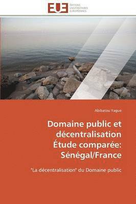 bokomslag Domaine Public Et Dcentralisation tude Compare