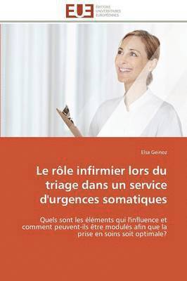 Le R le Infirmier Lors Du Triage Dans Un Service d'Urgences Somatiques 1