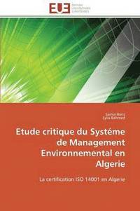 bokomslag Etude Critique Du Syst me de Management Environnemental En Algerie