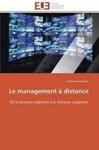 bokomslag Le Management   Distance
