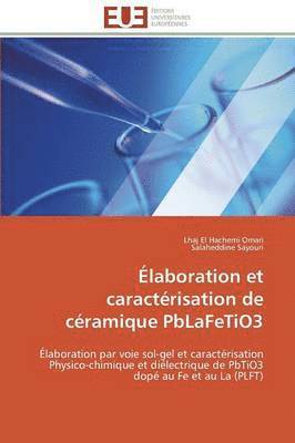 bokomslag  laboration Et Caract risation de C ramique Pblafetio3