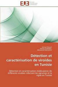 bokomslag D tection Et Caract risation de Viro des En Tunisie