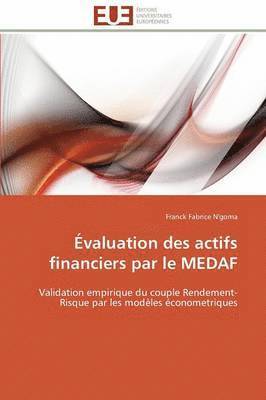 N'Goma-F, N'GOMA-F, Franck Fabrice N'goma - Évaluation Des Actifs Financiers Par Le Medaf, Häftad