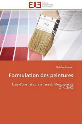 bokomslag Formulation Des Peintures